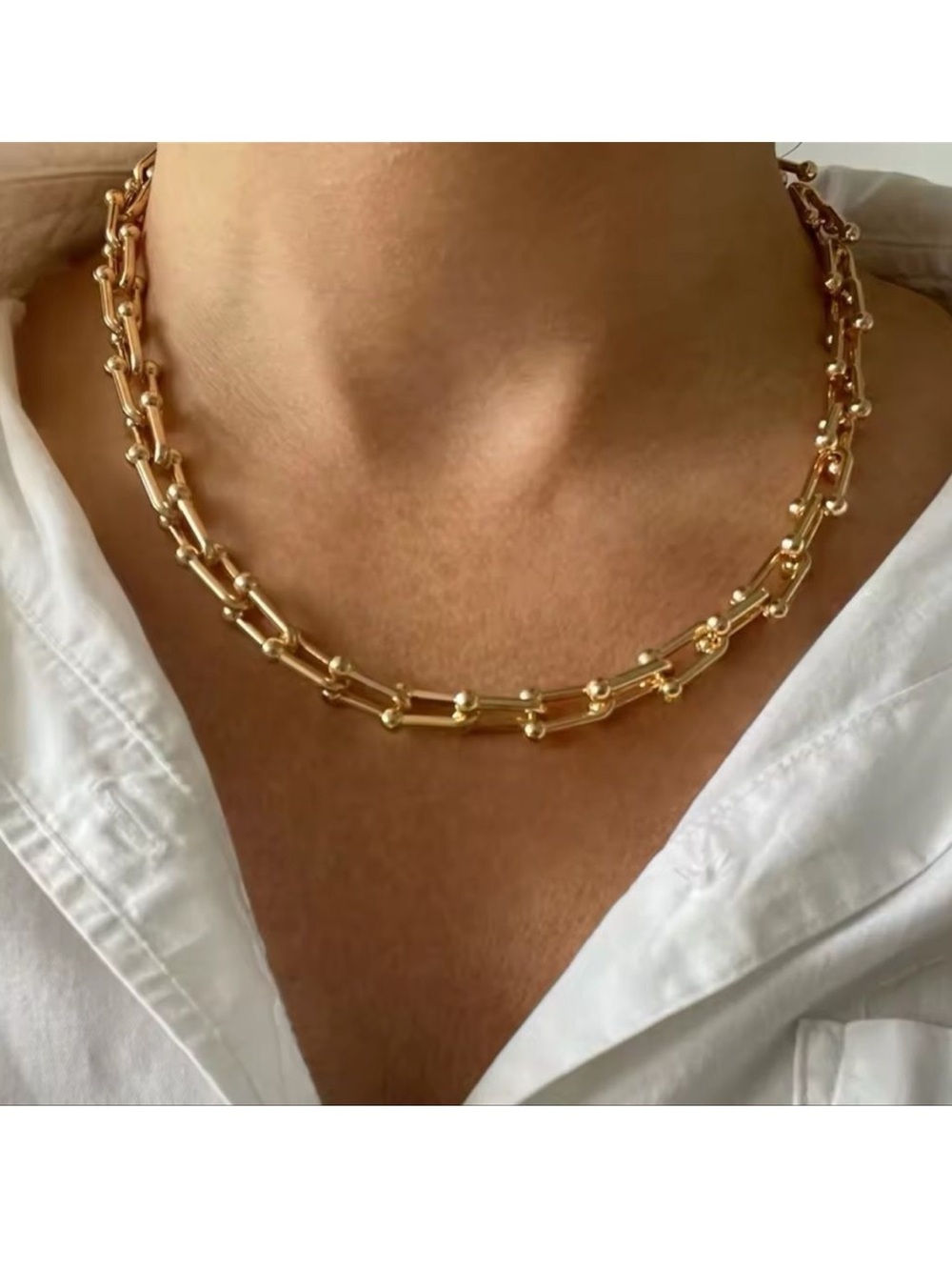 Elegant 14k Gold Chain Necklace